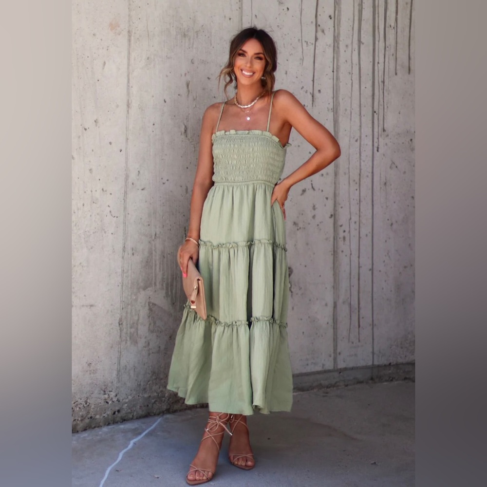 Blu Pepper Smocked Dress